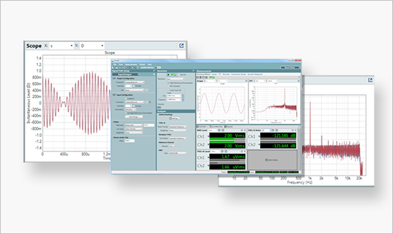 Audio Precision 装備への実測分析